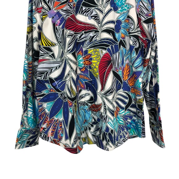 Robert Graham ISLEY Classic Fit Button Up Shirt Mens 2XL Multicolor Floral RARE - Picture 4 of 11